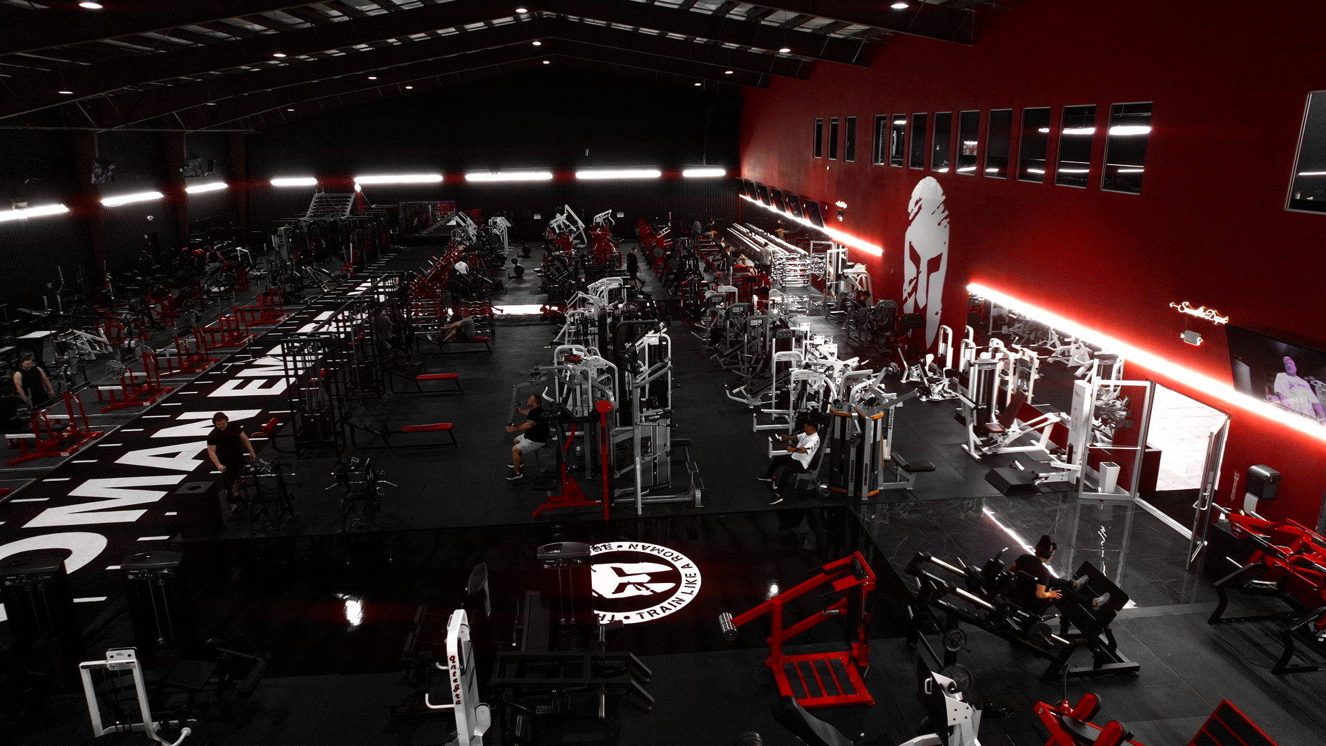 Roman Empire Gym Interior